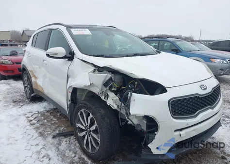 2018 Kia Sportage Ex z USA, uszkodzony, nr VIN KNDPN3AC9J7303569